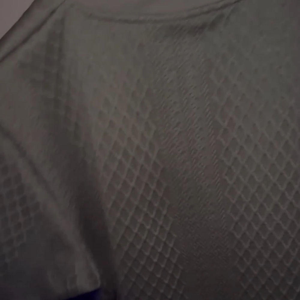 Men's Stylish Gray Diamond Pattern Tee